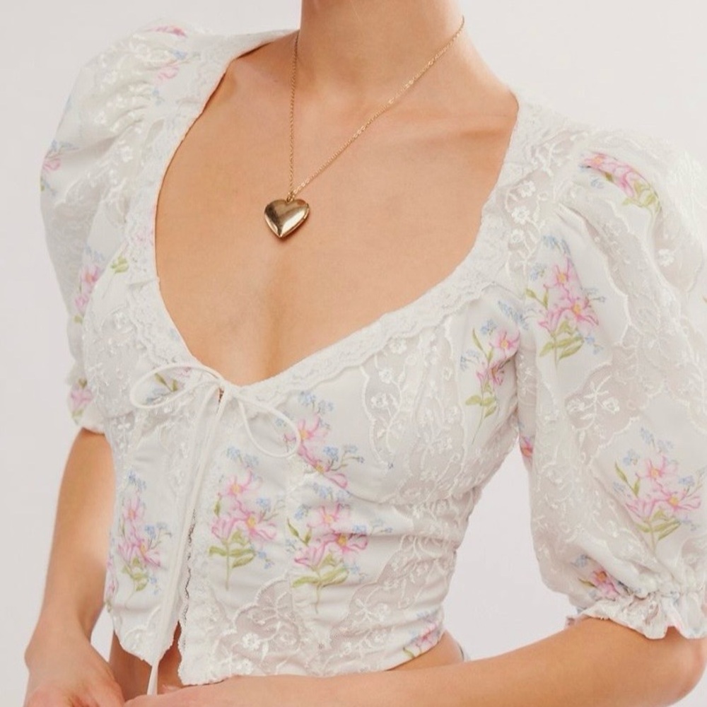 For Love and Lemons Diana Top